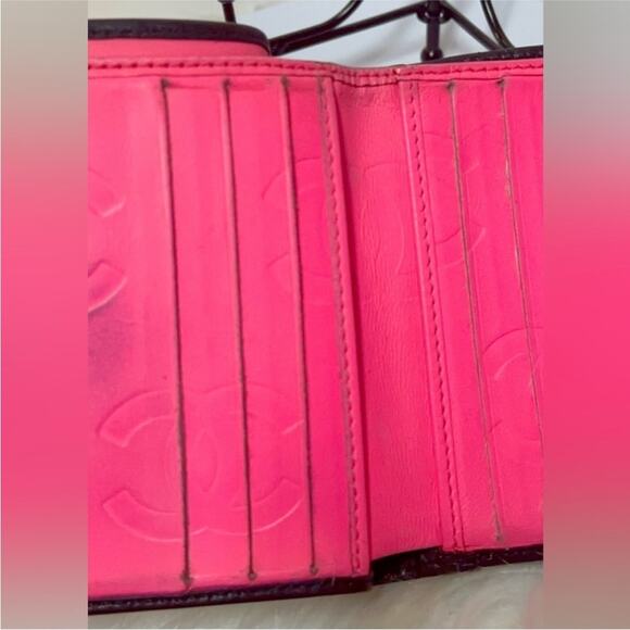 Chanel Cambon Calfskin Bifold Wallet in Black with Clasp - Picture 10 of 15